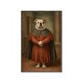 Picture of Echoes of a Canine Court I _GroupedProduct_Rectangle_Portrait_Canvas_Framed_