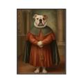 Picture of Echoes of a Canine Court I _GroupedProduct_Rectangle_Portrait_Canvas_Framed_