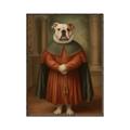 Picture of Echoes of a Canine Court I _GroupedProduct_Rectangle_Portrait_Canvas_Framed_