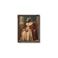 Picture of Echoes of a Canine Court II _GroupedProduct_Rectangle_Portrait_Canvas_Framed_