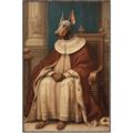 Picture of Echoes of a Canine Court II _GroupedProduct_Rectangle_Portrait_Canvas_Framed_