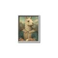 Picture of The Renaissance Llama _GroupedProduct_Rectangle_Portrait_Canvas_Framed_