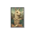 Picture of The Renaissance Llama _GroupedProduct_Rectangle_Portrait_Canvas_Framed_