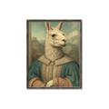 Picture of The Renaissance Llama _GroupedProduct_Rectangle_Portrait_Canvas_Framed_