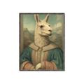 Picture of The Renaissance Llama _GroupedProduct_Rectangle_Portrait_Canvas_Framed_
