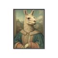 Picture of The Renaissance Llama _GroupedProduct_Rectangle_Portrait_Canvas_Framed_