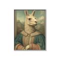 Picture of The Renaissance Llama _GroupedProduct_Rectangle_Portrait_Canvas_Framed_