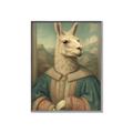 Picture of The Renaissance Llama _GroupedProduct_Rectangle_Portrait_Canvas_Framed_