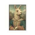 Picture of The Renaissance Llama _GroupedProduct_Rectangle_Portrait_Canvas_Framed_