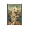 Picture of The Renaissance Llama _GroupedProduct_Rectangle_Portrait_Canvas_Framed_