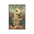 Picture of The Renaissance Llama _GroupedProduct_Rectangle_Portrait_Canvas_Framed_