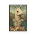 Picture of The Renaissance Llama _GroupedProduct_Rectangle_Portrait_Canvas_Framed_