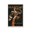 Picture of Nine Lives, One Martini _GroupedProduct_Rectangle_Portrait_Canvas_Framed_