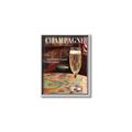 Picture of A Glass of Champagne _GroupedProduct_Rectangle_Portrait_Canvas_Framed_