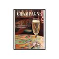 Picture of A Glass of Champagne _GroupedProduct_Rectangle_Portrait_Canvas_Framed_
