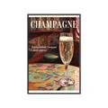 Picture of A Glass of Champagne _GroupedProduct_Rectangle_Portrait_Canvas_Framed_