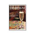 Picture of A Glass of Champagne _GroupedProduct_Rectangle_Portrait_Canvas_Framed_