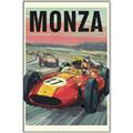 Picture of Monza II _GroupedProduct_Rectangle_Portrait_Canvas_Framed_