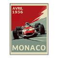 Picture of Monaco I _GroupedProduct_Rectangle_Portrait_Canvas_Framed_