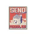 Picture of Send Noodles _GroupedProduct_Rectangle_Portrait_Canvas_Framed_
