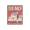 Picture of Send Noodles _GroupedProduct_Rectangle_Portrait_Canvas_Framed_