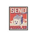Picture of Send Noodles _GroupedProduct_Rectangle_Portrait_Canvas_Framed_