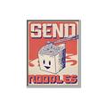 Picture of Send Noodles _GroupedProduct_Rectangle_Portrait_Canvas_Framed_