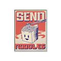 Picture of Send Noodles _GroupedProduct_Rectangle_Portrait_Canvas_Framed_