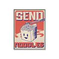 Picture of Send Noodles _GroupedProduct_Rectangle_Portrait_Canvas_Framed_