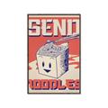 Picture of Send Noodles _GroupedProduct_Rectangle_Portrait_Canvas_Framed_