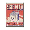 Picture of Send Noodles _GroupedProduct_Rectangle_Portrait_Canvas_Framed_