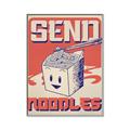 Picture of Send Noodles _GroupedProduct_Rectangle_Portrait_Canvas_Framed_