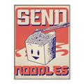 Picture of Send Noodles _GroupedProduct_Rectangle_Portrait_Canvas_Framed_