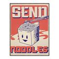 Picture of Send Noodles _GroupedProduct_Rectangle_Portrait_Canvas_Framed_
