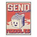 Picture of Send Noodles _GroupedProduct_Rectangle_Portrait_Canvas_Framed_