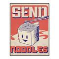Picture of Send Noodles _GroupedProduct_Rectangle_Portrait_Canvas_Framed_