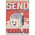 Picture of Send Noodles _GroupedProduct_Rectangle_Portrait_Canvas_Framed_