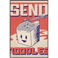 Picture of Send Noodles _GroupedProduct_Rectangle_Portrait_Canvas_Framed_