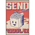 Picture of Send Noodles _GroupedProduct_Rectangle_Portrait_Canvas_Framed_