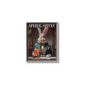 Picture of The Dapper Bunny _GroupedProduct_Rectangle_Portrait_Canvas_Framed_