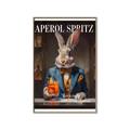 Picture of The Dapper Bunny _GroupedProduct_Rectangle_Portrait_Canvas_Framed_