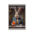 Picture of The Dapper Bunny _GroupedProduct_Rectangle_Portrait_Canvas_Framed_