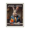 Picture of The Dapper Bunny _GroupedProduct_Rectangle_Portrait_Canvas_Framed_