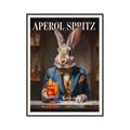 Picture of The Dapper Bunny _GroupedProduct_Rectangle_Portrait_Canvas_Framed_