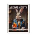 Picture of The Dapper Bunny _GroupedProduct_Rectangle_Portrait_Canvas_Framed_