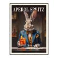 Picture of The Dapper Bunny _GroupedProduct_Rectangle_Portrait_Canvas_Framed_