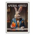 Picture of The Dapper Bunny _GroupedProduct_Rectangle_Portrait_Canvas_Framed_
