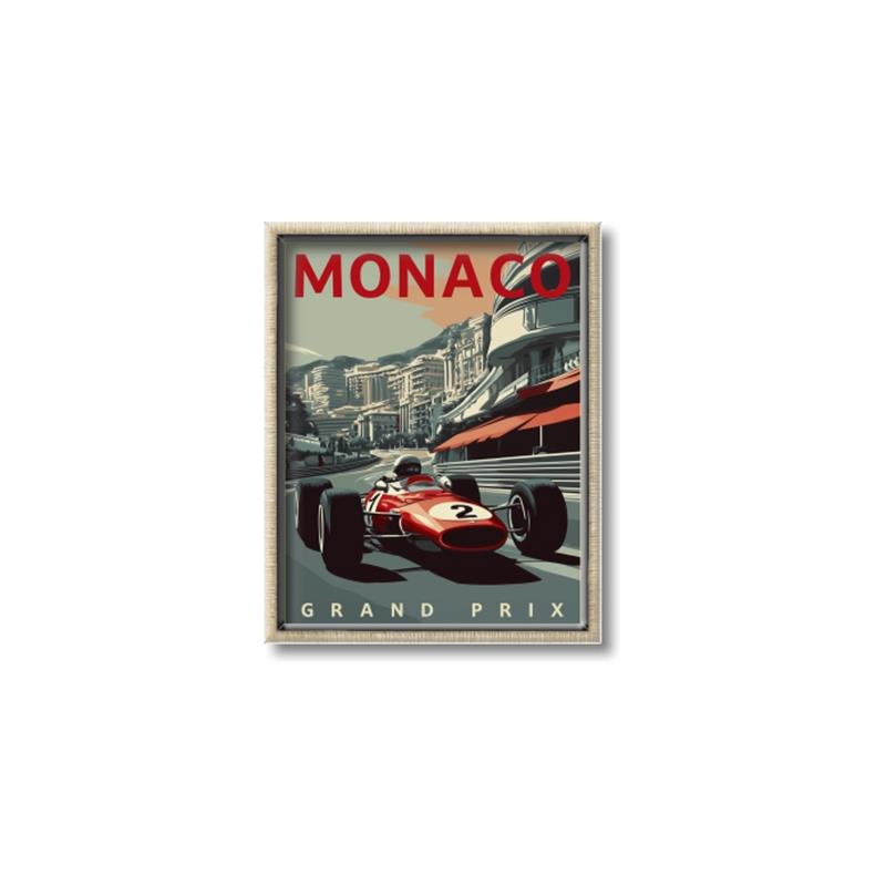 Picture of Monaco Grand Prix II _GroupedProduct_Rectangle_Portrait_Canvas_Framed_