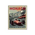 Picture of Monaco Grand Prix II _GroupedProduct_Rectangle_Portrait_Canvas_Framed_