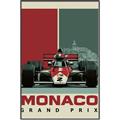 Picture of Monaco Grand Prix III _GroupedProduct_Rectangle_Portrait_Canvas_Framed_